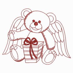 Redwork Angel Bears 03(Sm)