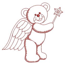 Redwork Angel Bears 06(Lg)