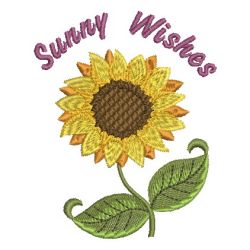 Sunflowers 02 machine embroidery designs