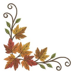 Autumn Leaves 03(Md) machine embroidery designs