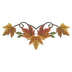 Autumn Leaves 05(Sm) machine embroidery designs