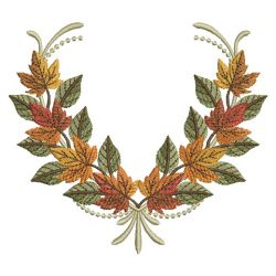 Autumn Leaves 07(Md) machine embroidery designs