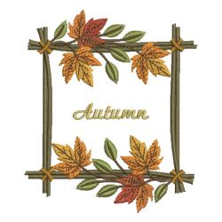 Autumn Leaves 09(Md) machine embroidery designs