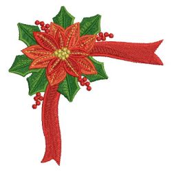 Poinsettia 07 machine embroidery designs