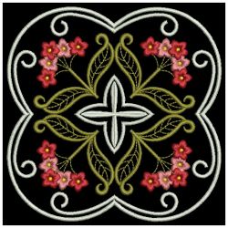 Heirloom Flower Quilt 2 02(Lg) machine embroidery designs