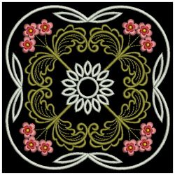 Heirloom Flower Quilt 2 04(Sm) machine embroidery designs