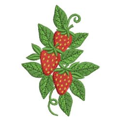 Strawberries 05 machine embroidery designs
