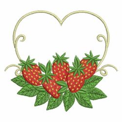 Strawberries 06 machine embroidery designs