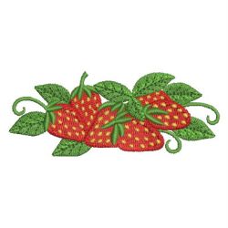 Strawberries 09 machine embroidery designs