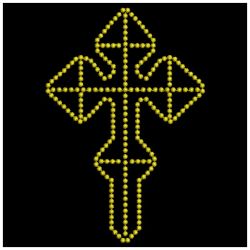 Candlewicking Cross 02(Lg) machine embroidery designs