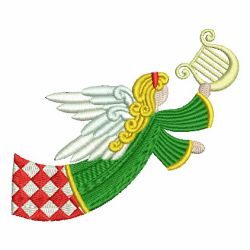 Christmas Angels 3 07 machine embroidery designs