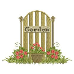 Garden Scenes 2 09(Sm) machine embroidery designs