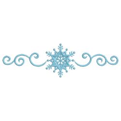 Simply Snowflake Border 03