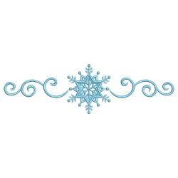 Simply Snowflake Border 03