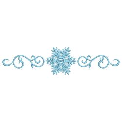 Simply Snowflake Border 05