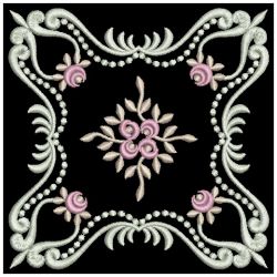 Candlewick Rose Quilt 01(Sm) machine embroidery designs