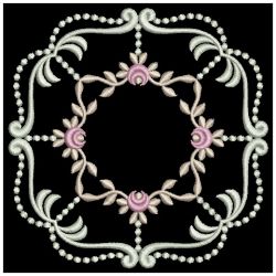 Candlewick Rose Quilt 06(Sm) machine embroidery designs