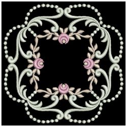 Candlewick Rose Quilt 09(Lg) machine embroidery designs