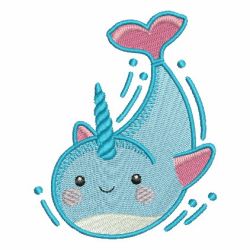 Cute Narwhal 10 machine embroidery designs