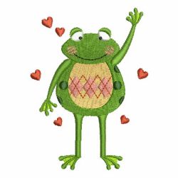 Frog machine embroidery designs