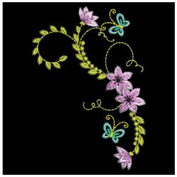 Curly Butterfly 10 machine embroidery designs