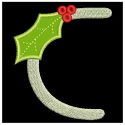 Applique Christmas Alphabet 03