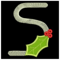 Applique Christmas Alphabet 19
