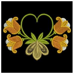 Jacobean Delight 05(Md) machine embroidery designs