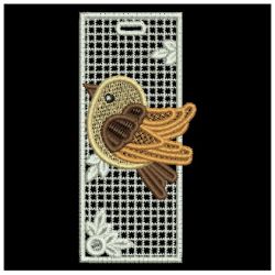 FSL Bird Bookmarks 09 machine embroidery designs