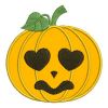 Applique Halloween Pumpkin 02