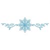 Simply Snowflake Border 02
