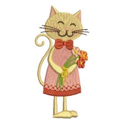 Cat 09 machine embroidery designs