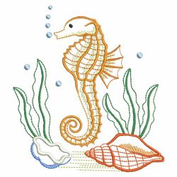 Seahorse 01(Md) machine embroidery designs
