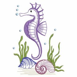 Seahorse 02(Lg) machine embroidery designs