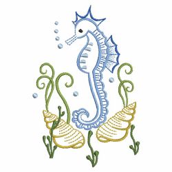 Seahorse 04(Md) machine embroidery designs