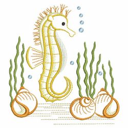 Seahorse 06(Md) machine embroidery designs