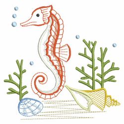 Seahorse 07(Md) machine embroidery designs