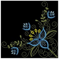 Jacobean Blooms 3 02 machine embroidery designs