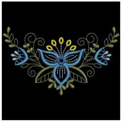 Jacobean Blooms 3 03 machine embroidery designs