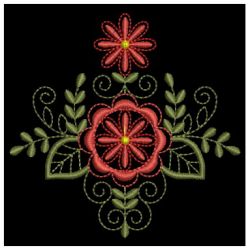 Jacobean Blooms 3 11 machine embroidery designs