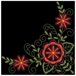 Jacobean Blooms 3 13 machine embroidery designs