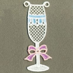 FSL Wine Glass 05 machine embroidery designs