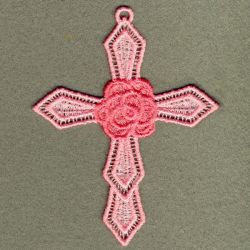 FSL Rose Cross 01 machine embroidery designs