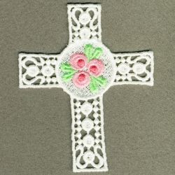 FSL Rose Cross 02 machine embroidery designs