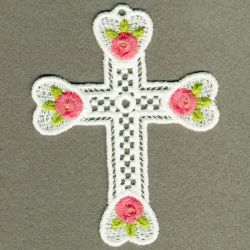 FSL Rose Cross 04 machine embroidery designs