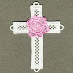 FSL Rose Cross 08 machine embroidery designs