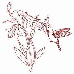 Redwork Hummingbirds 01(Lg) machine embroidery designs