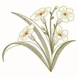 Vintage Flowers 03(Sm) machine embroidery designs