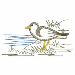 Vintage Sea Birds 02(Lg) machine embroidery designs