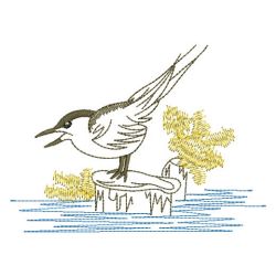 Vintage Sea Birds 12(Lg) machine embroidery designs